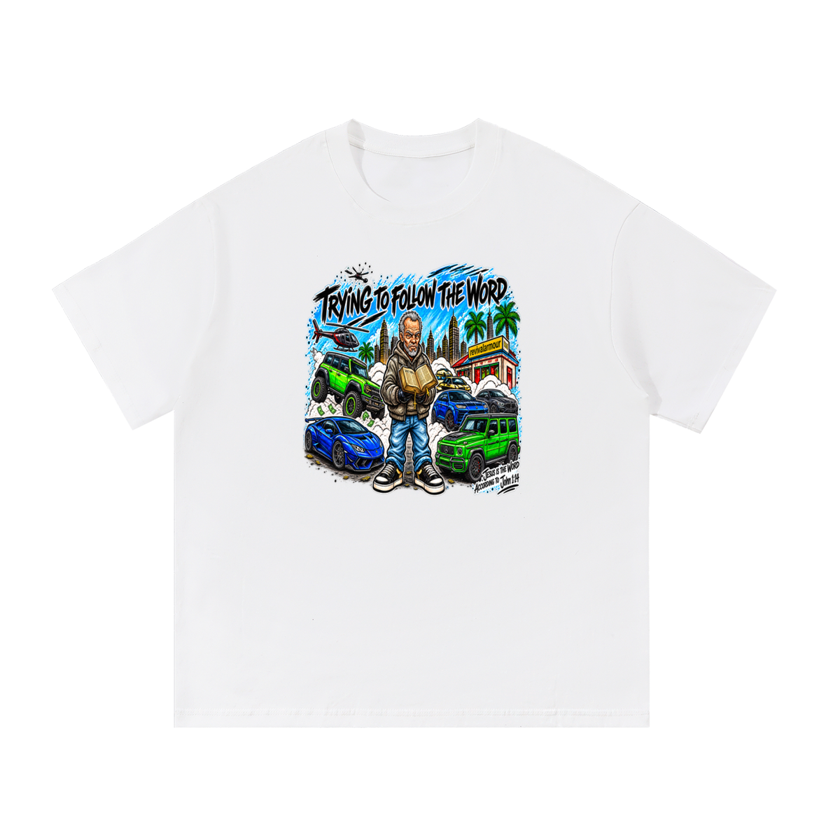 TRYING TO FOLLOW THE WORD T-Shirt