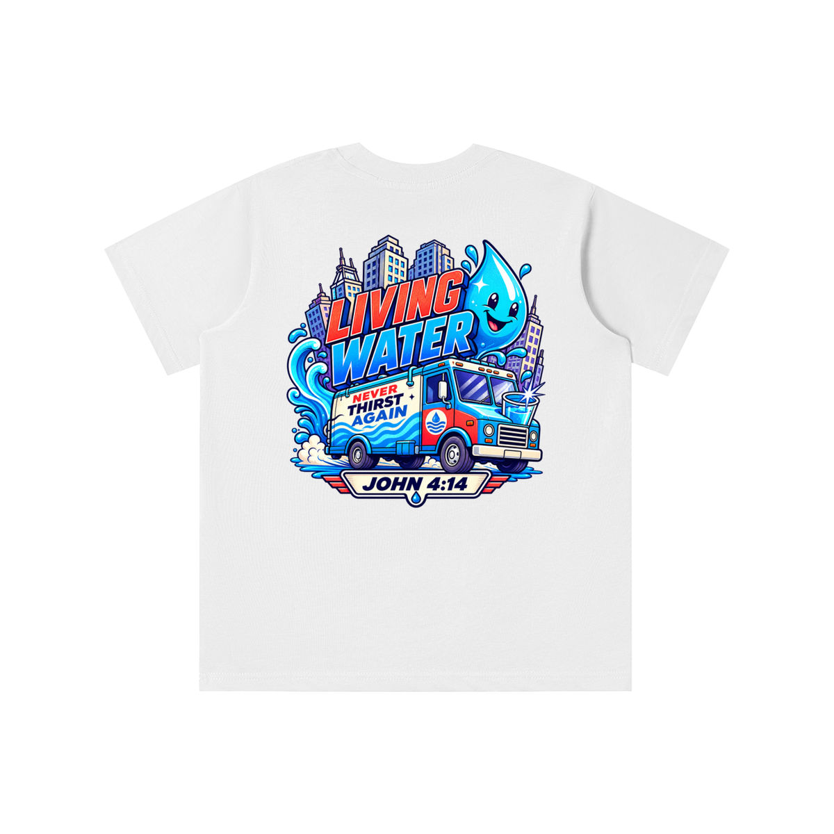 Living Water Never Thirst again youth T-shirt