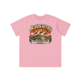 JESUS SUFFERED SEVERE PHYSICAL TRAUMA AND YOUR LAUGHING AND MOCKING HIM THOSE ROMAN AUTHORITIES ARE NOT MY FRIENDS I'M MOST DEF GOING HOME NO INSPIRED BY MARK 1:15. youth T-shirt