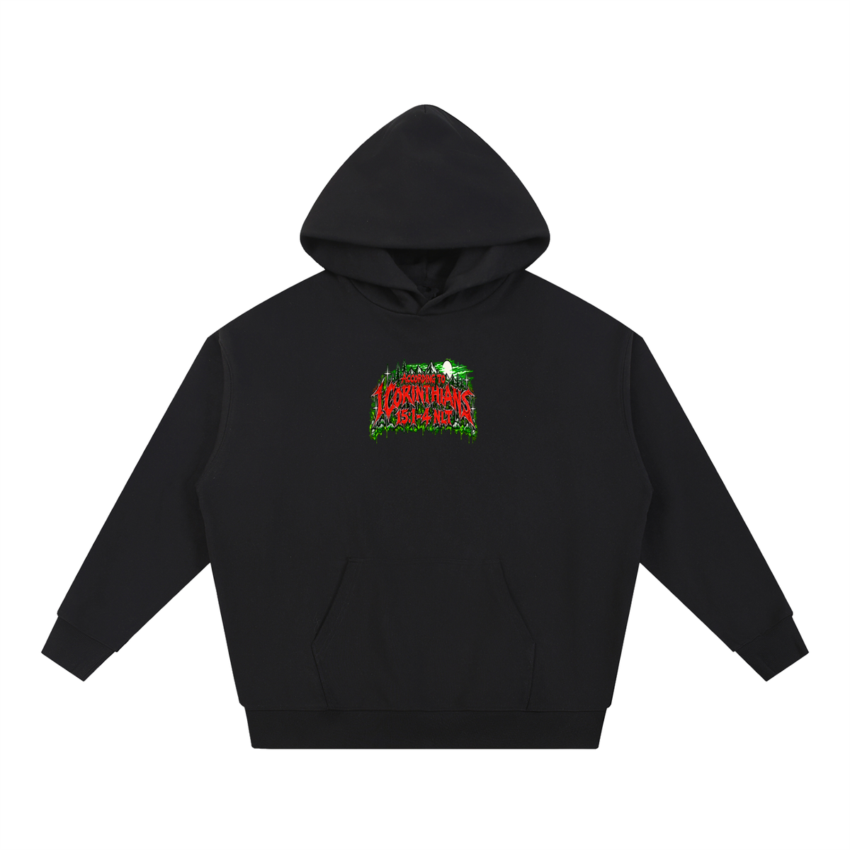 ACCORDING TO 1 CORINTHIANS 15:1-4 NLT THE GOOD NEWS IS JESUS CHRIST DIED FOR OUR SINS HEAVEN AND HELL ARE PLACES Hoodie