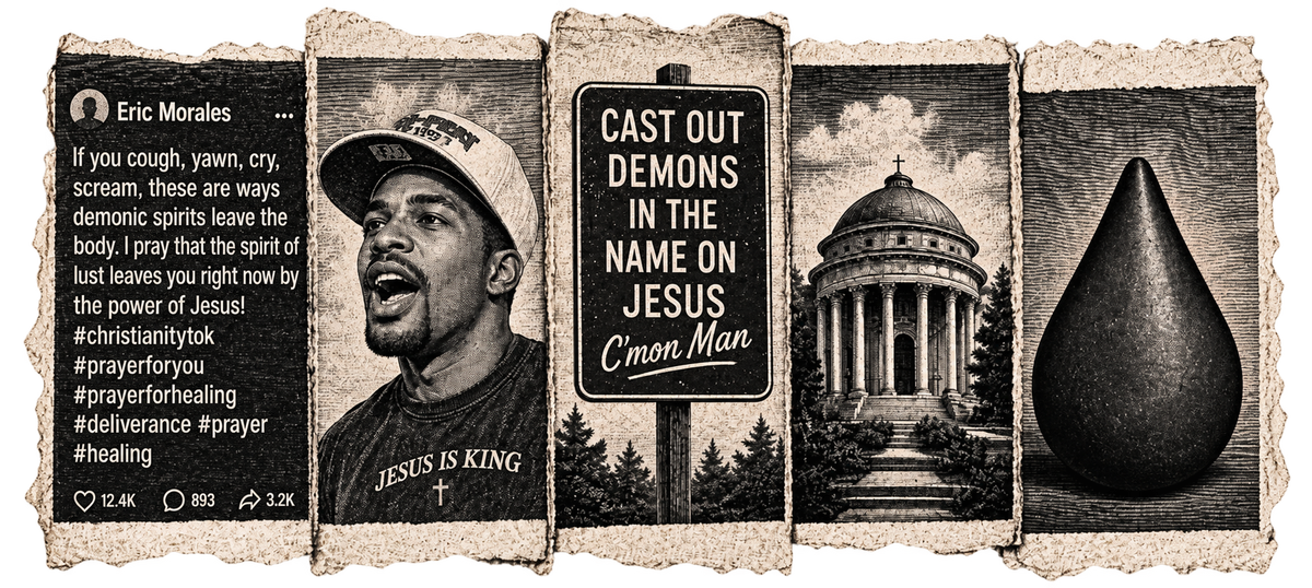 Cast out demons in the name of Jesus C'mon man Kids' Shorts
