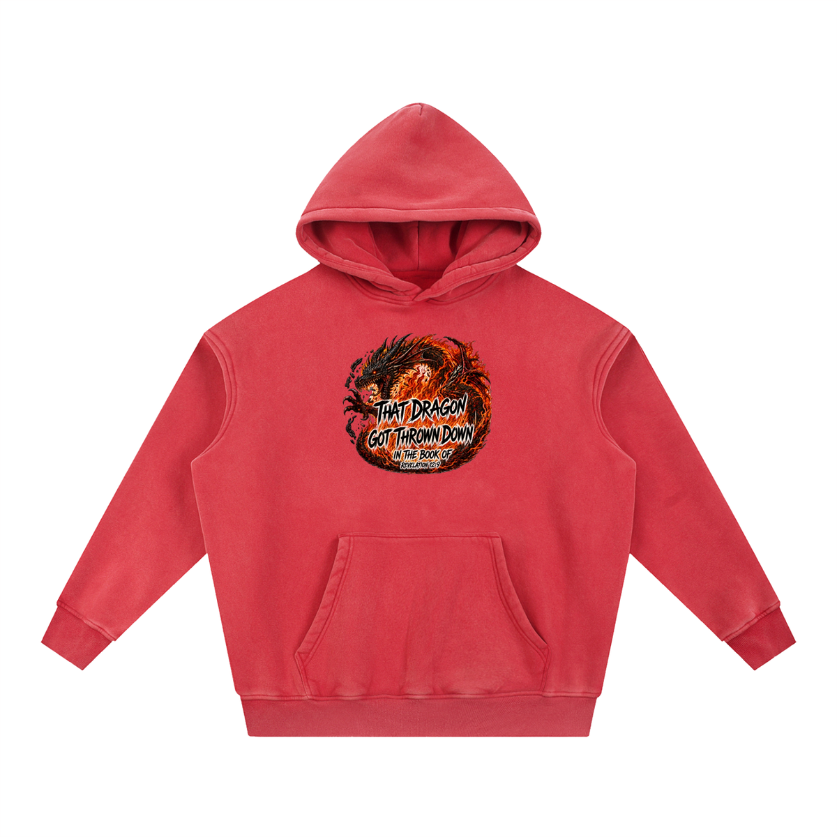 THAT DRAGON GOT THROWN DOWN IN THE BOOK OF REVELATION 12:9 Hoodie