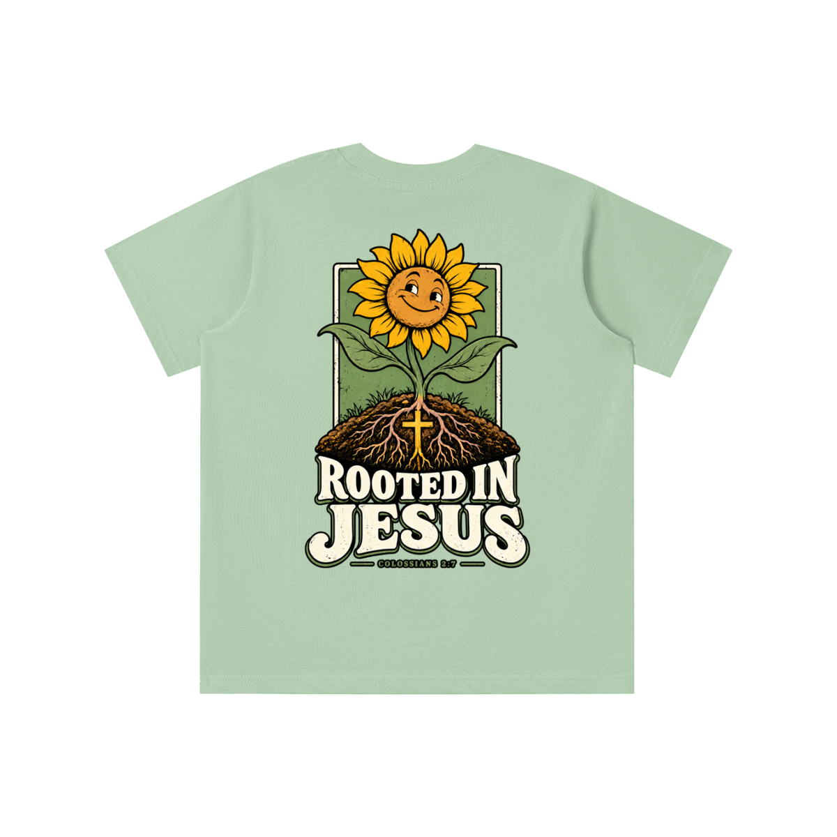 Rooted in Jesus youth T-shirt