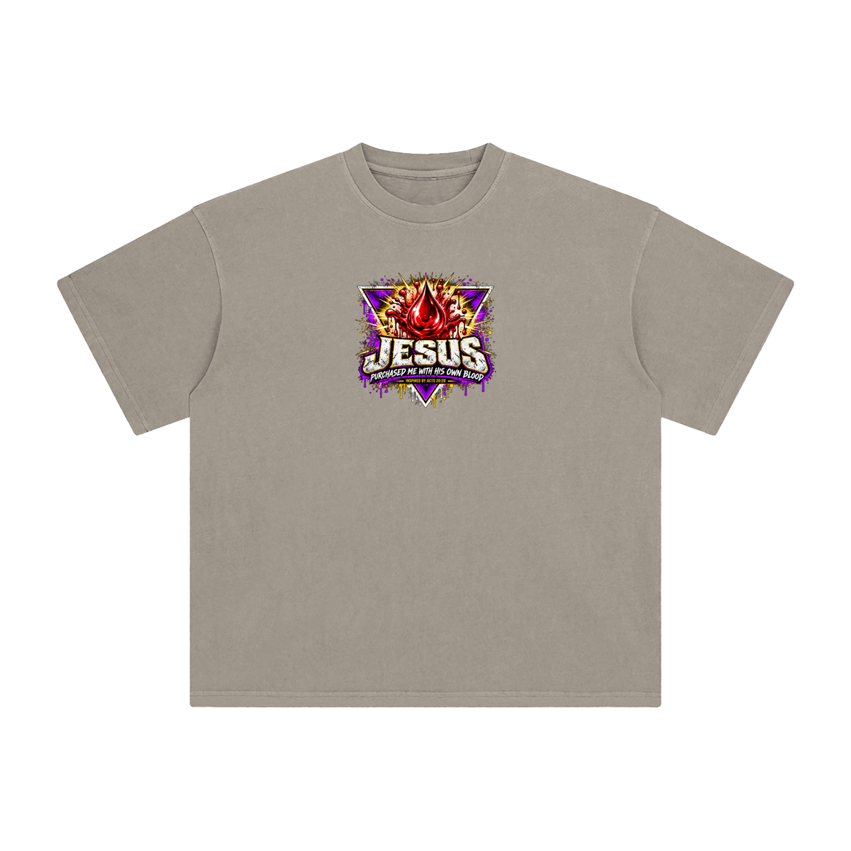 JESUS PURCHASED ME WITH HIS OWN BLOOD INSPIRED BY ACTS 20:28 T-Shirt