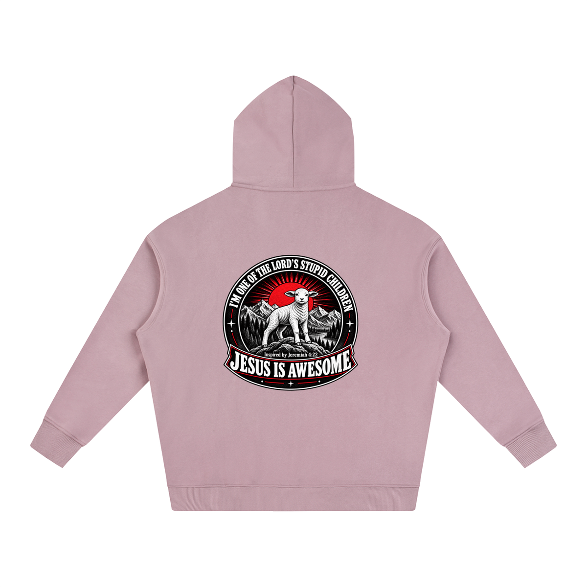 I'M ONE OF THE LORD'S STUPID CHILDREN INSPIRED BY Jeremiah 4:22 JESUS IS AWESOME Hoodie
