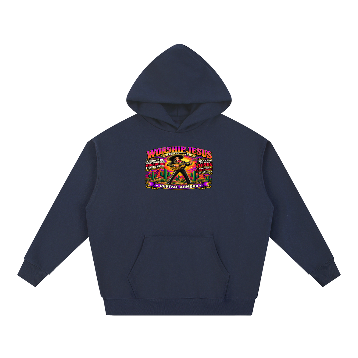 WORSHIP JESUS revival armour Hoodie
