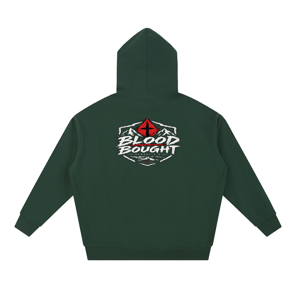 BLOOD BOUGHT - ROMANS 5:9 - Hoodie