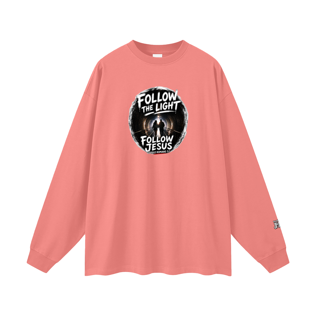Follow the Light Follow Jesus Long Sleeve T-Shirt