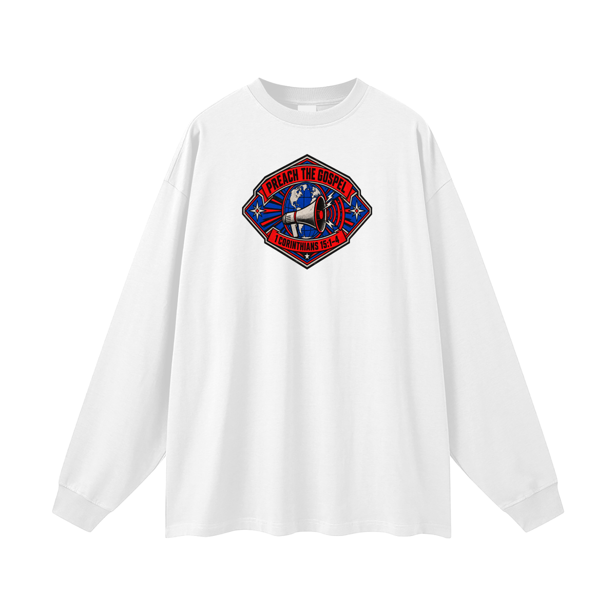 PREACH THE GOSPEL Long Sleeve T-Shirt