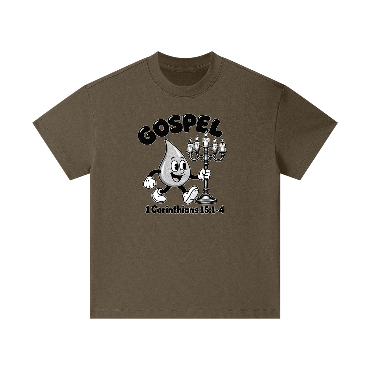 GOSPEL 1 Corinthians 15:1-4 Kids T-Shirt