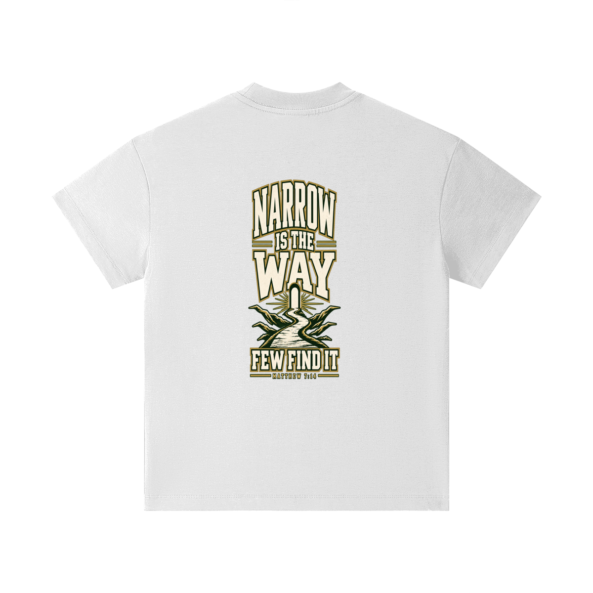 SAVED BY GRACE THROUGH FAITH NARROW IS THE WAY Kids T-Shirt