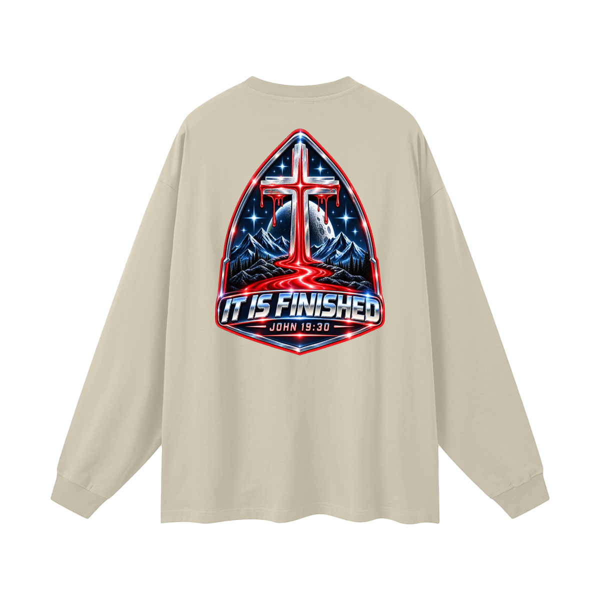 REDEMPTION THROUGH THE BLOOD OF JESUS Long Sleeve T-Shirt