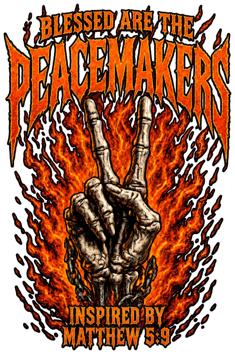 BLESSED ARE THE PEACEMAKERS INSPIRED BY MATTHEW 5:9 Hoodie