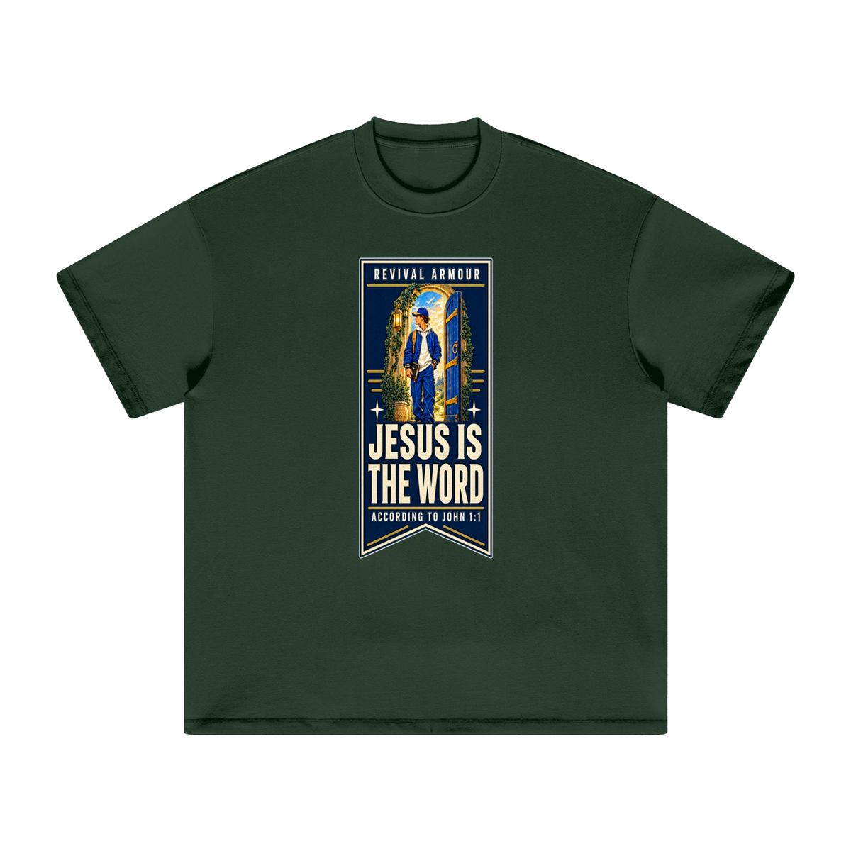JESUS IS THE WORD ACCORDING TO JOHN 1:1 T-Shirt