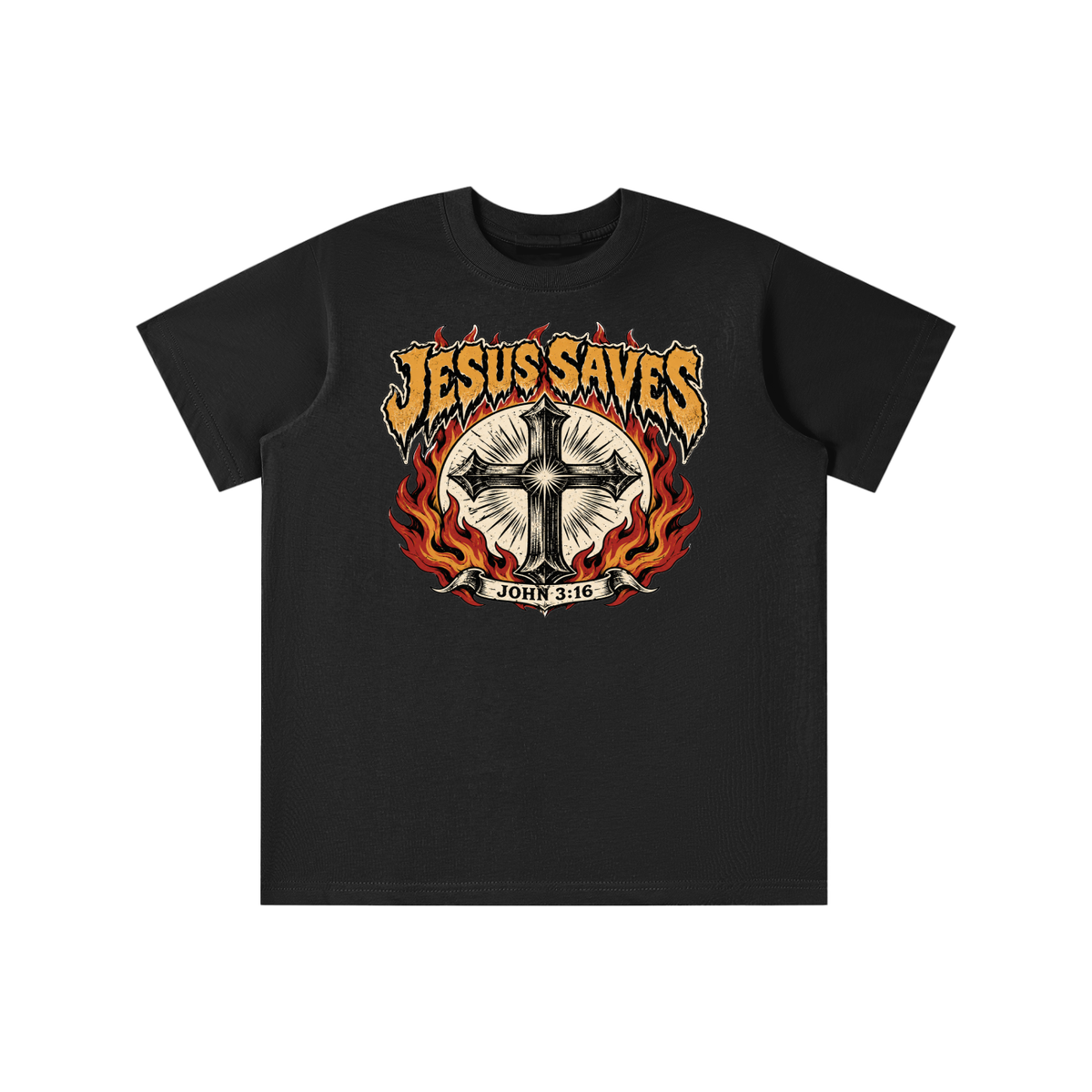 Jesus saves youth T-shirt
