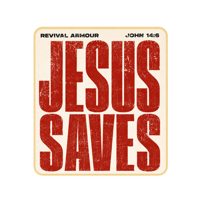 REVIVAL ARMOUR JOHN 14:6 JESUS SAVES T-Shirt