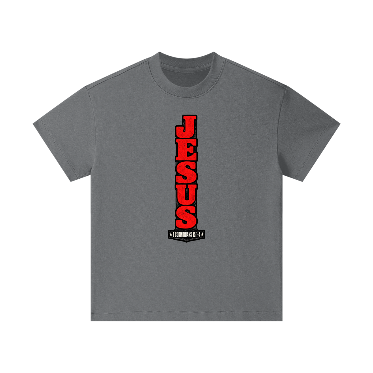 Jesus 1 Corinthians 15 :1-4  Kids T-Shirt