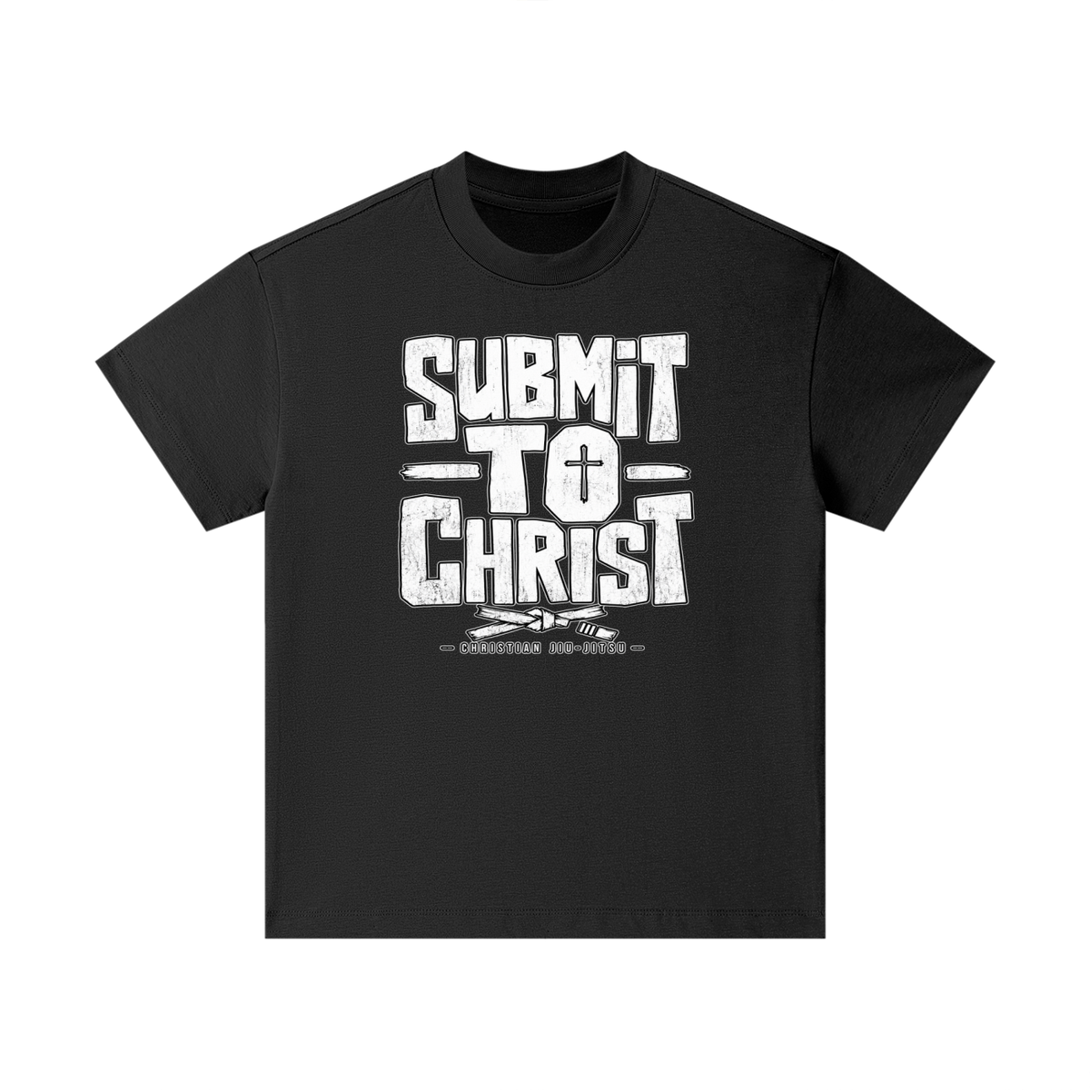 SUBMIT TO CHRIST CHRISTIAN JIU-JITSU Kids T-Shirt