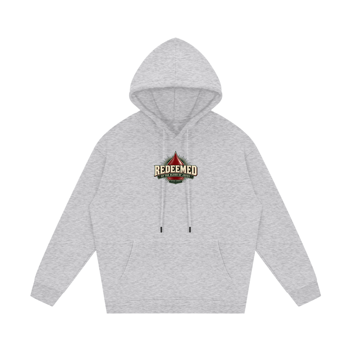 REDEEMED BY THE BLOOD OF JESUS -REVIVAL ARMOUR- -EPHESIANS 1:7- Hoodie