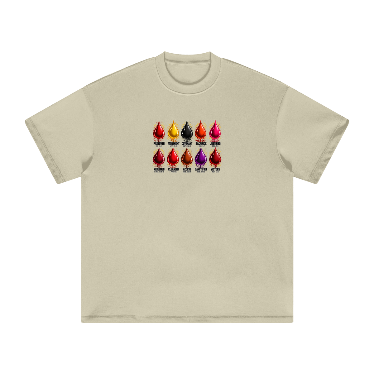 10 BLOOD LOGOS T-Shirt