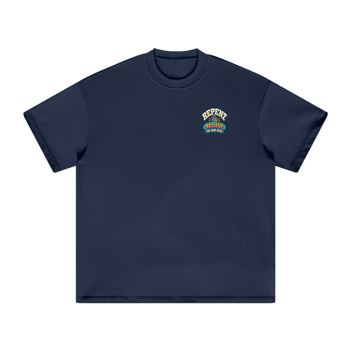 DON'T PANIC HISPANIC JESUS DIED FOR OUR SINS . 1 CORTHIANS 15:1-4 T-Shirt