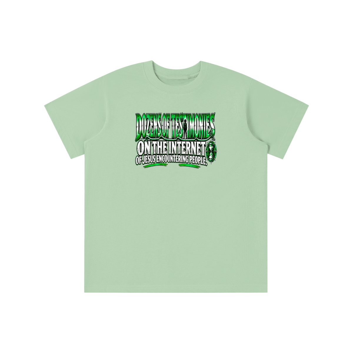DOZENS OF TESTIMONIES ON THE INTERNET OF JESUS ENCOUNTERING PEOPLE. youth T-shirt