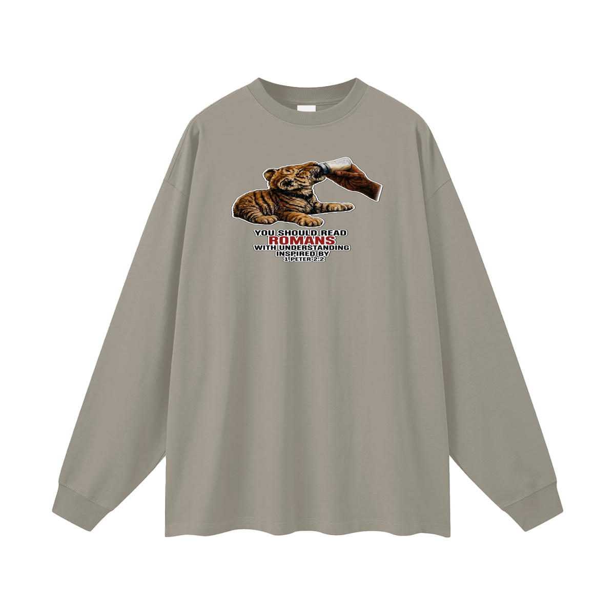 YOU SHOULD READ ROMANS WITH UNDERSTANDING INSPIRED BY 1 PETER 2:2 Long Sleeve T-Shirt