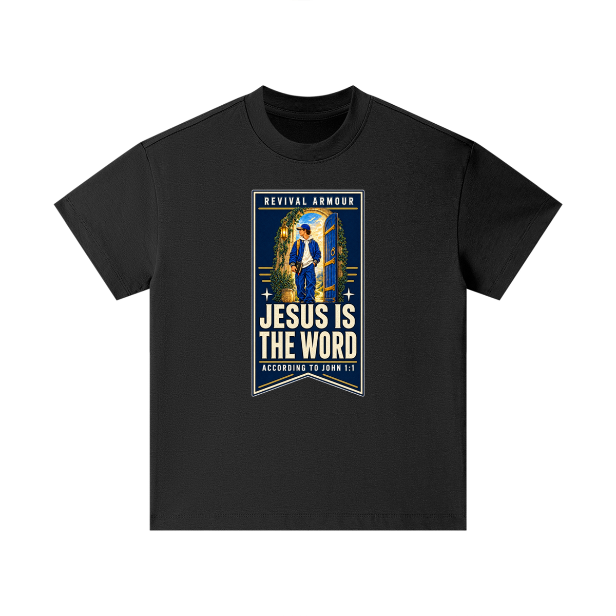JESUS IS THE WORD ACCORDING TO JOHN 1:1 Kids T-Shirt