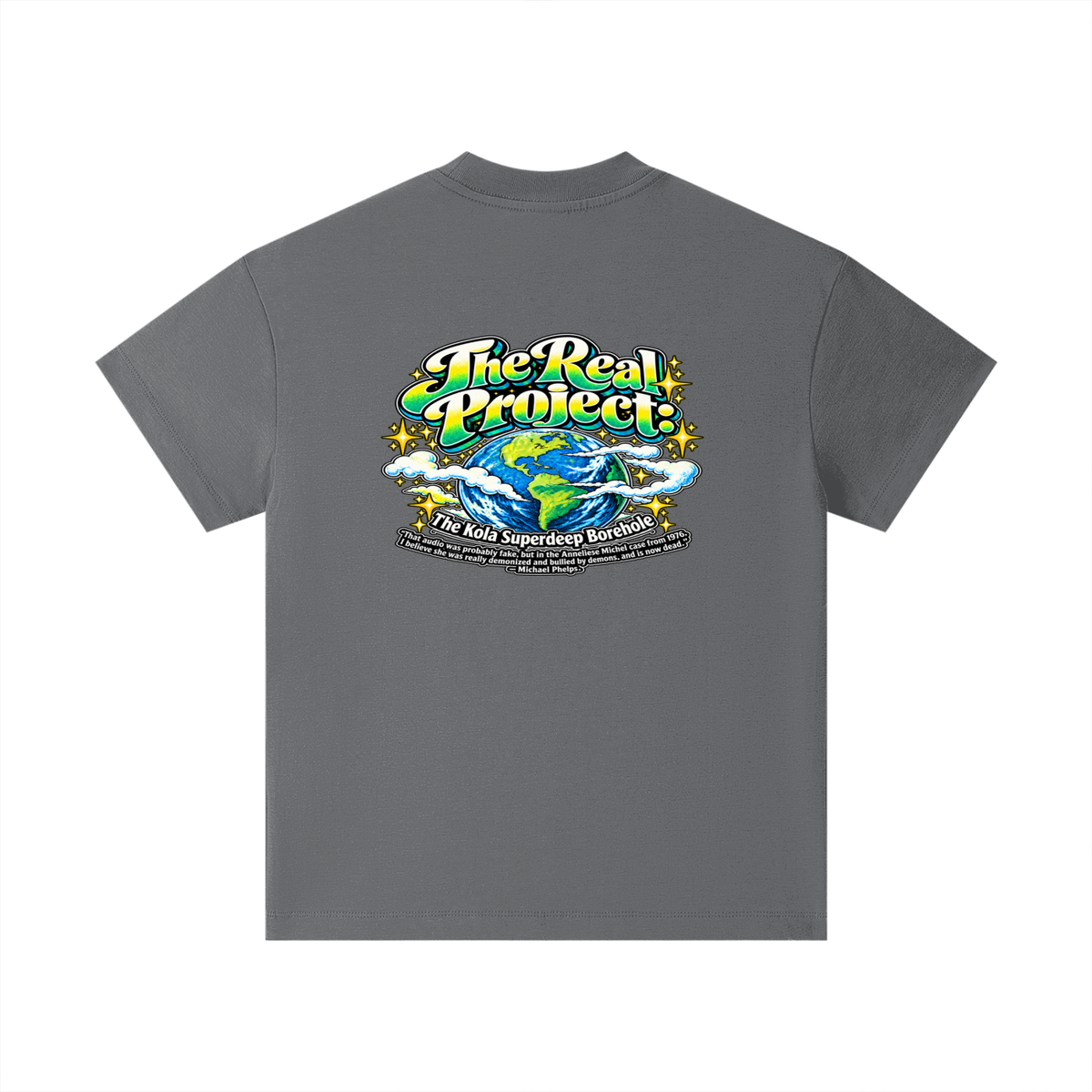 REDEEMED BY THE OF JESUS ACCORDING TO EPHESIANS 1:7 THE REAL PROJECT: THE KOLA SUPERDEEP BOREHOLE Kids T-Shirt