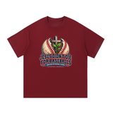JESUS DIDN'T DIE FOR BASEBALLS JESUS DIED FOR BASEBALL PLAYERS T-Shirt