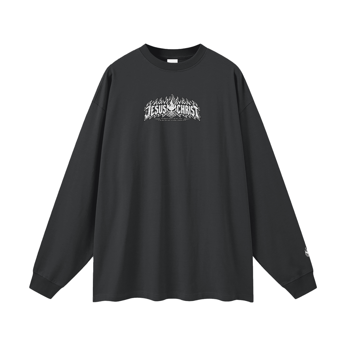 Jesus Christ The Blood Of Jesus is like the "Ticket" to the most Holy place according to Hebrews 10:19 Long Sleeve T-Shirt