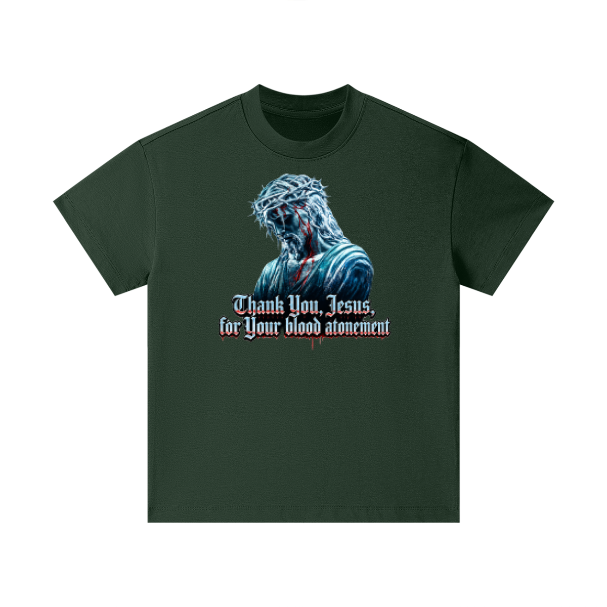 Thank you Jesus for your blood atonement Kids T-Shirt