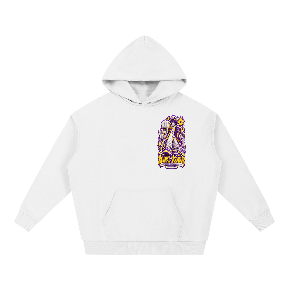 GREATER THAT IS HE WHO IS IN ME THAN WHO IS IN THE WORLD ACCORDING TO 1 JOHN 4:4 Hoodie