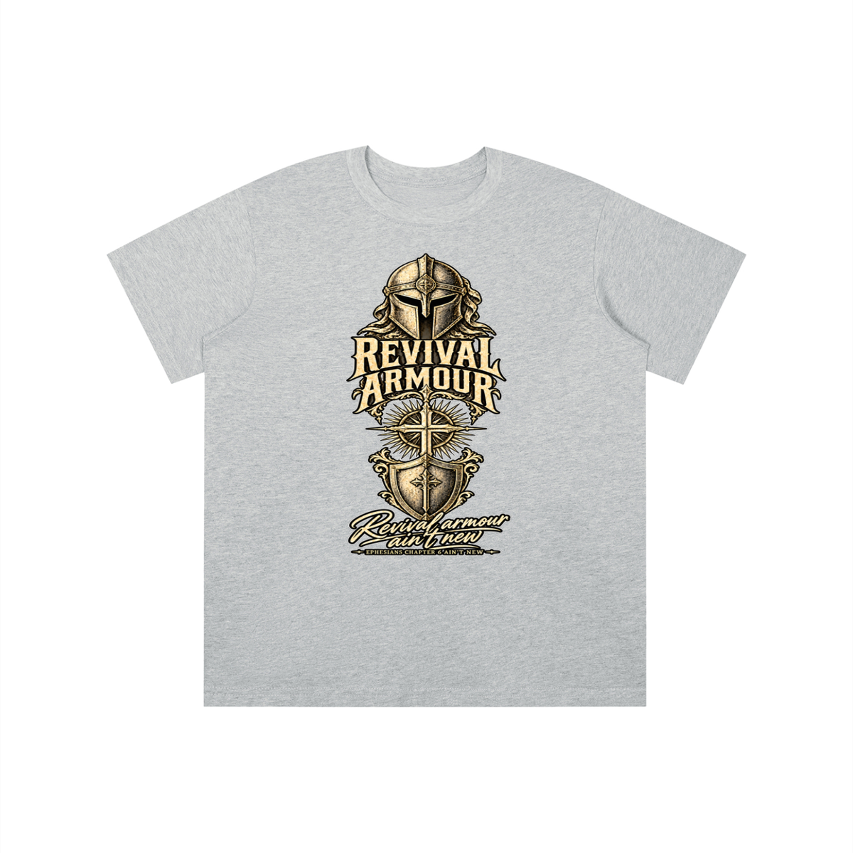 Revival armour ain't new EPHESIANS CHAPTER 6 AIN'T NEW youth T-shirt