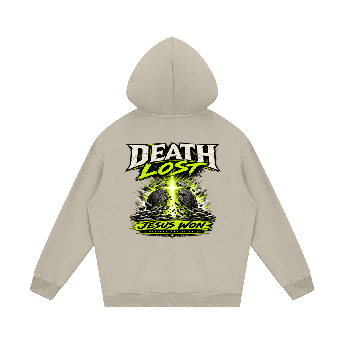 Death Lost Jesus Won Hoodie