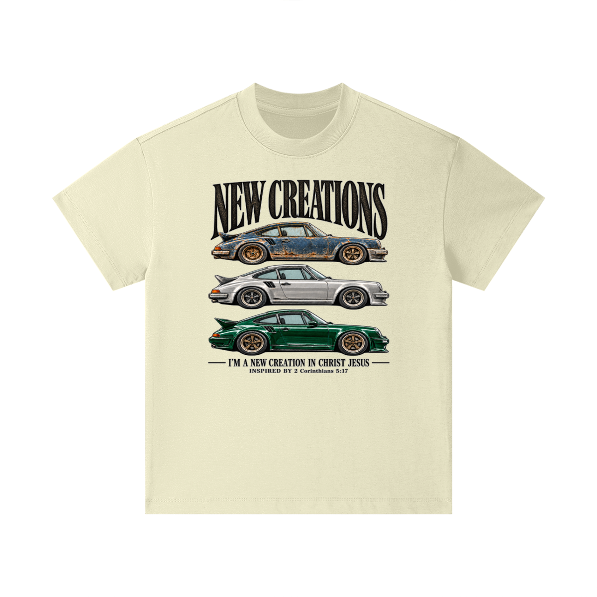 NEW CREATIONS I'M A NEW CREATION IN CHRIST JESUS INSPIRED BY 2 Corinthians 5:17 Kids T-Shirt
