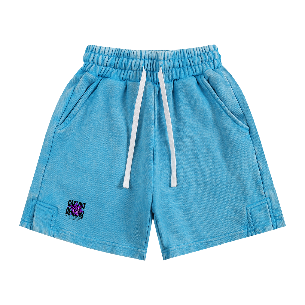 CAST OUT DEMONS IN THE NAME OF JESUS MARK 16:17 REVIVAL ARMOUR Kids' Shorts