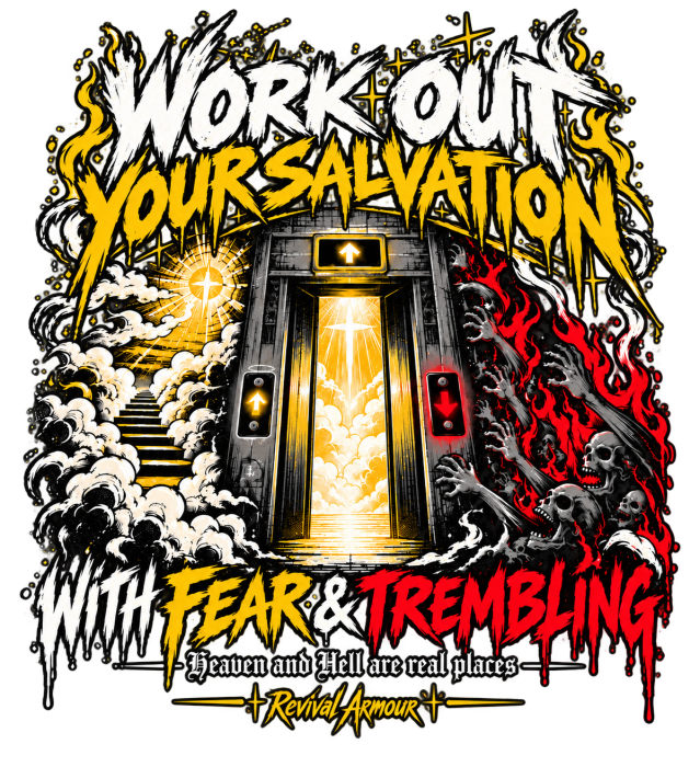 THE WAGE OF SIN IS DEATH WORKOUT YOUR SALVATION WITH FEAR & TREMBLING Pants