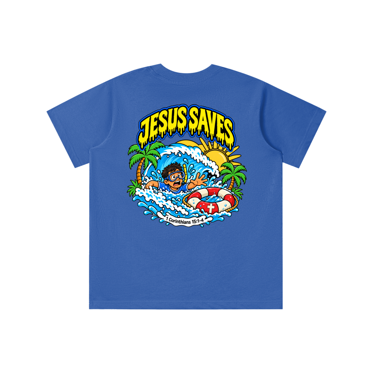 Jesus saves youth T-shirt
