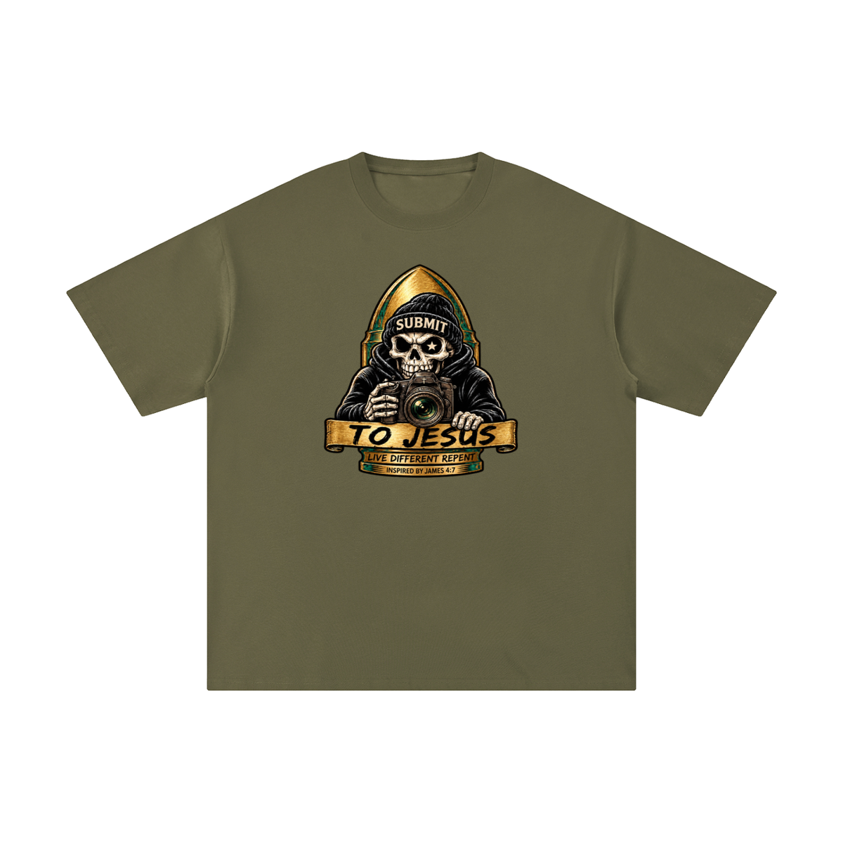 SUBMIT TO JESUS LIVE DIFFERENT REPENT INSPIRED BY JAMES 4:7 T-Shirt