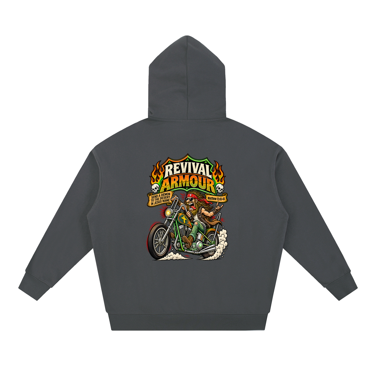 REVIVAL ARMOUR SEND A DEMON TO THE DESERT IN JESUS NAME [MATTHEW 12:43-45] Hoodie
