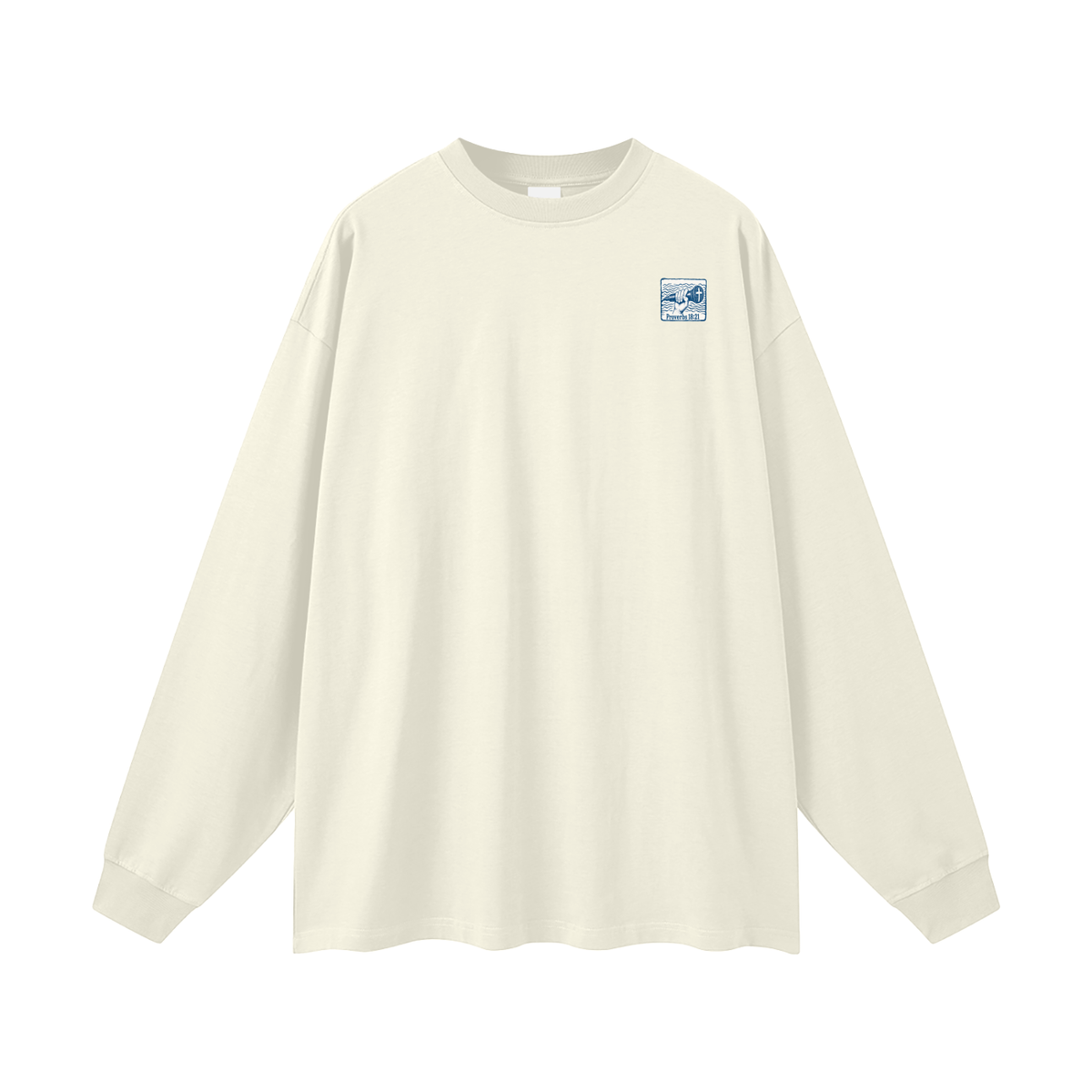 Proverbs 18:21 mic Long Sleeve T-Shirt