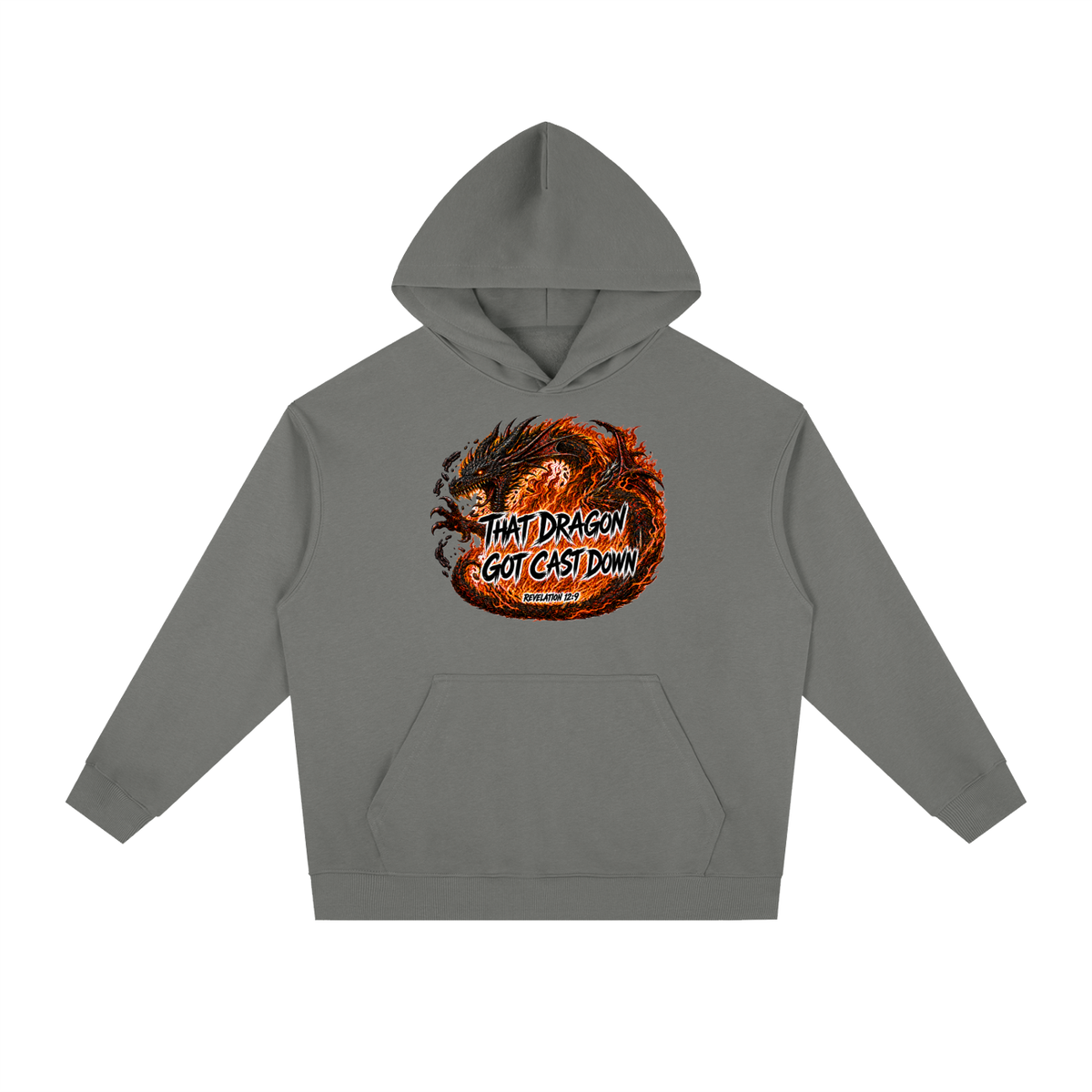 That dragon got cast down Hoodie