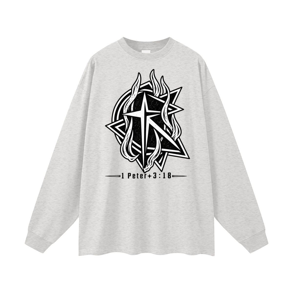 1 Peter 3:18 Long Sleeve T-Shirt