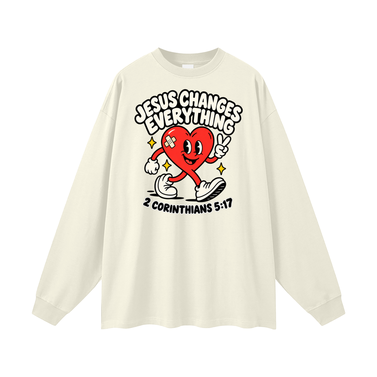 JESUS CHANGES EVERYTHING Long Sleeve T-Shirt