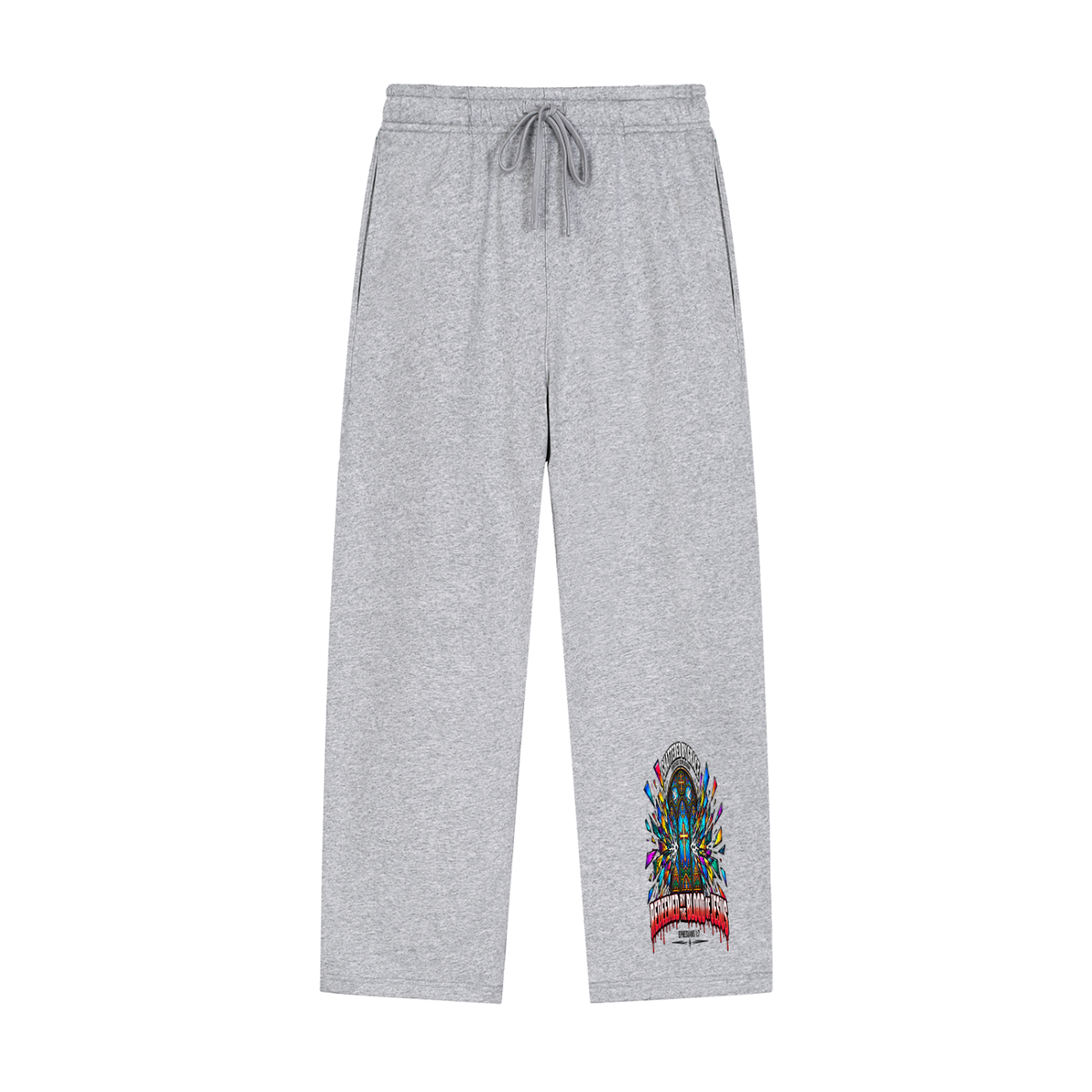 SHATTERED BY GRACE VINTAGE EXPLOSION REDEEMED BY THE BLOOD OF JESUS EPHESIANS 1:7 that's not a quote Sweatpants