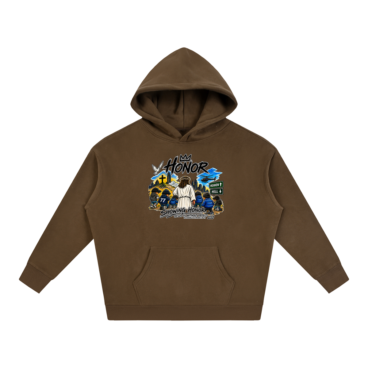 HONOR SHOWING HONOR JESUS IS WITHOUT DEFECT ACCORDING TO 1 PETER 1:18-19 Hoodie