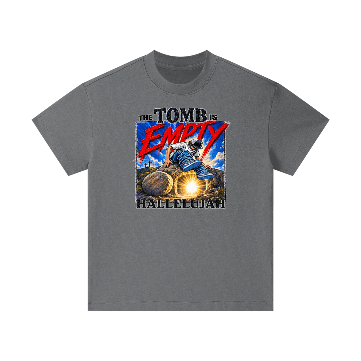 THE TOMB IS EMPTY HALLELUJAH Kids T-Shirt