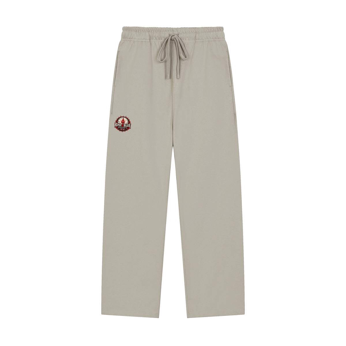 REPENT & BELIEVE JESUS DIED FOR OUR SINS AND HEAVEN AND HELL ARE REAL PLACES MATTHEW 10:28 (THAT'S NOT A quote) Sweatpants