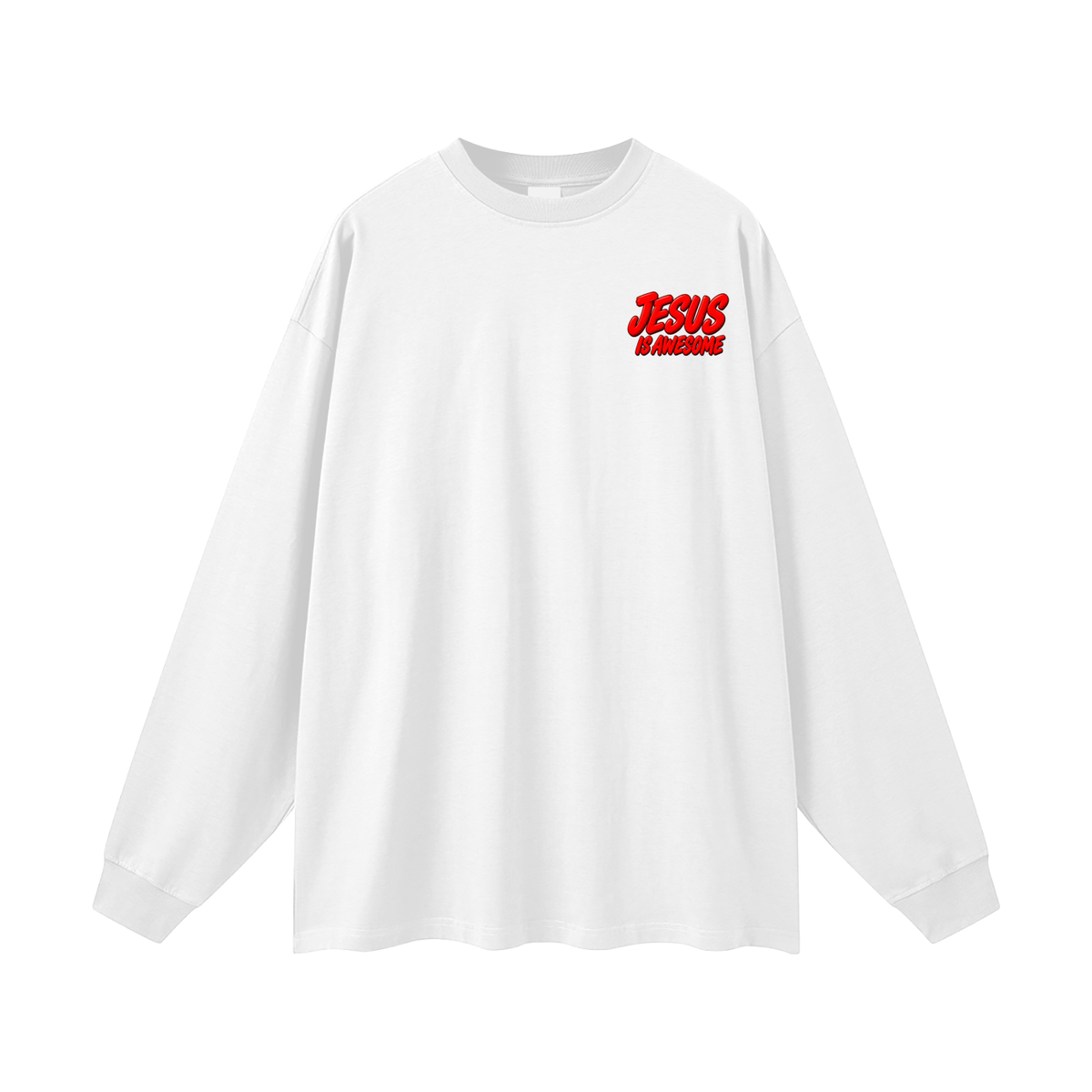 JESUS IS AWESOME GRACE WINS GRACE 289 EVERYTIME EPHESIANS 2:8-9 Long Sleeve T-Shirt